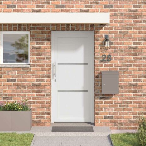 Voordeur Wit PVC 1