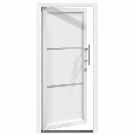 Voordeur Wit PVC 6