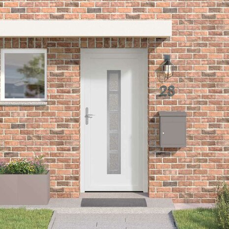 Voordeur Wit PVC 1