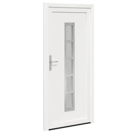 Voordeur Wit PVC 5