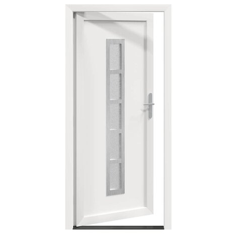 Voordeur Wit PVC 6