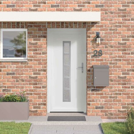 Voordeur Wit PVC 1