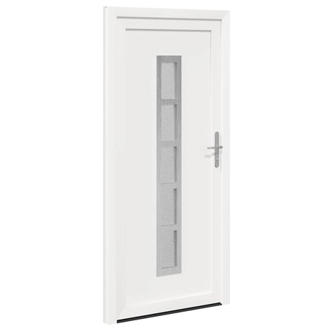 Voordeur Wit PVC 5