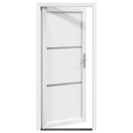 Voordeur Wit PVC 6