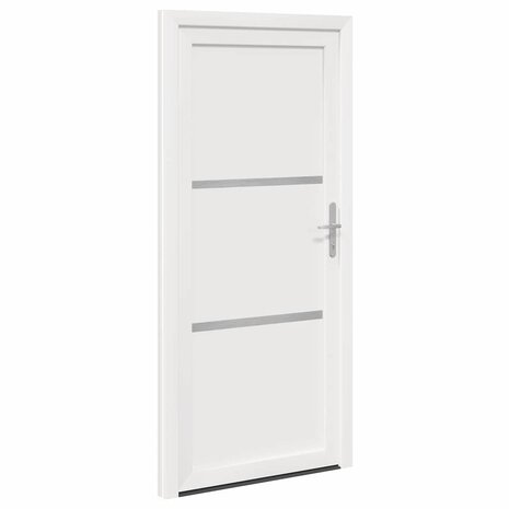 Voordeur Wit PVC 5