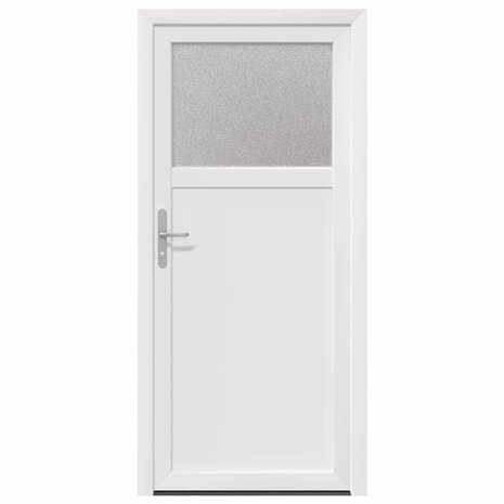 Voordeur Wit PVC 2