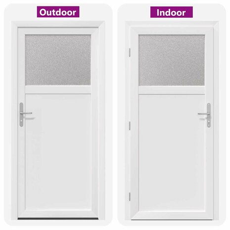 Voordeur Wit PVC 7