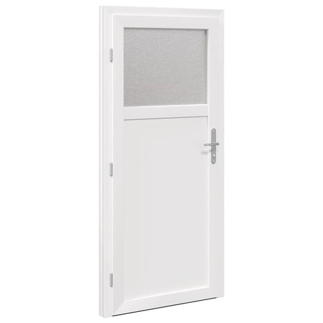 Voordeur Wit PVC 9