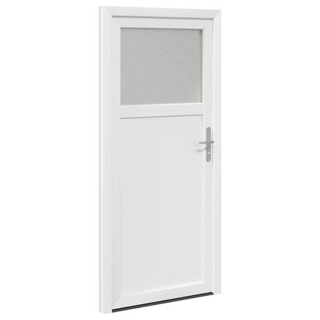 Voordeur Wit PVC 5