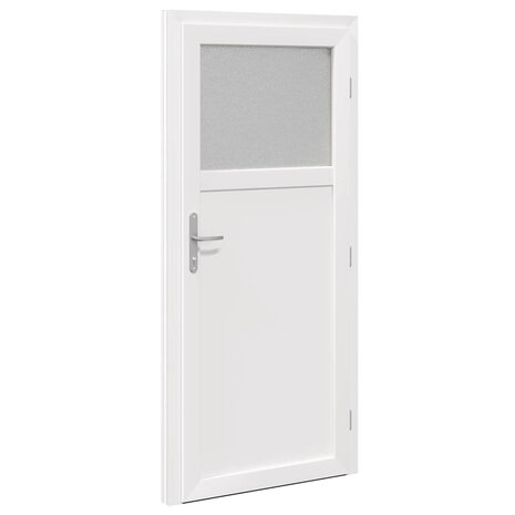 Voordeur Wit PVC 9