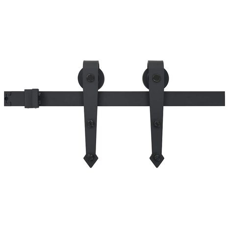 Schuifdeur Bruin 80 x 208 cm Massief grenenhout 7
