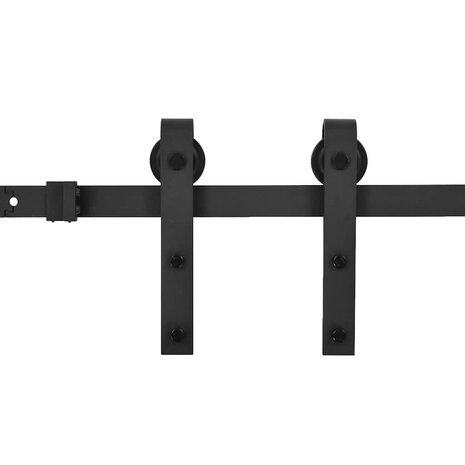 Schuifdeur Bruin 100 x 208 cm Massief grenenhout 7