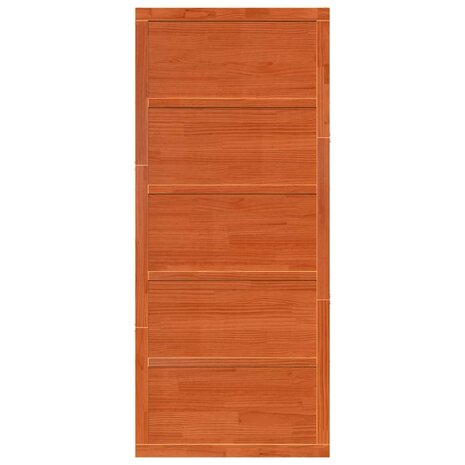 Schuifdeur Wasbruin 80 x 208 cm Massief grenenhout 4
