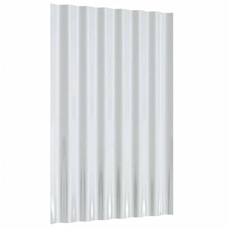 Dakpanelen 36 st 60x36 cm gegalvaniseerd staal bruin 5