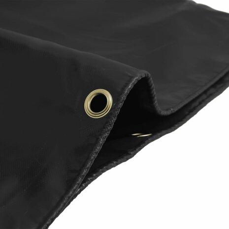 Dekzeil 650 g/m² 1,5x2,5 m zwart 4