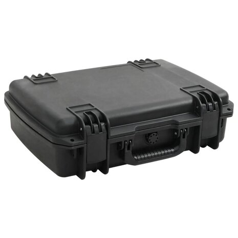 Flightcase draagbaar 50,5x37x14,5 cm PP zwart 1