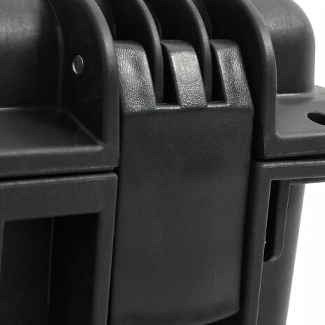 Flightcase draagbaar 50,5x37x14,5 cm PP zwart 7