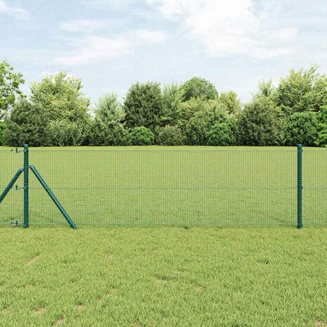 Gelaste draadhek Groen 0.4 x 25 m Staal 1