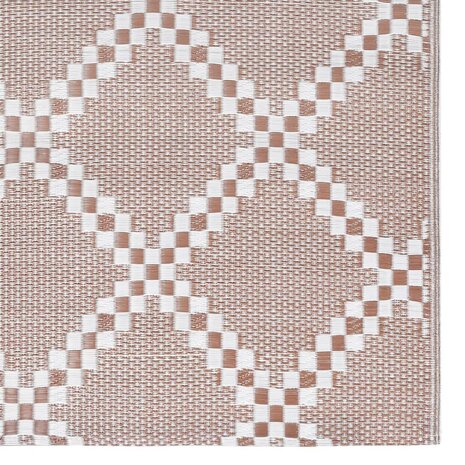 Buitenkleed ARAKIL 120x180 cm PP bruin 5
