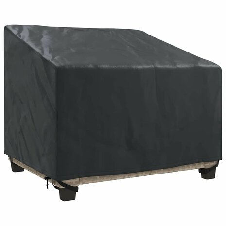 Tuinstoelhoes Zwart 96 x 79 x 74 cm 210D oxford stof 3