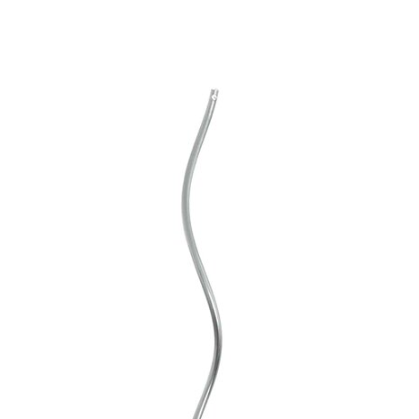 Spiraalvormige plantensteunen 50 pcs Zilver 150 cm 8
