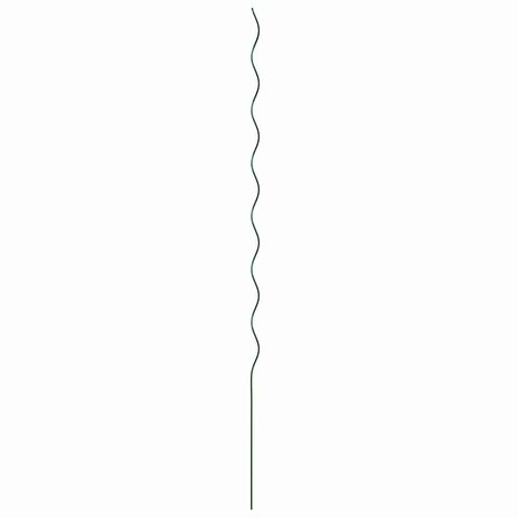 Spiraalvormige plantensteunen 50 pcs Groen 170 cm 7