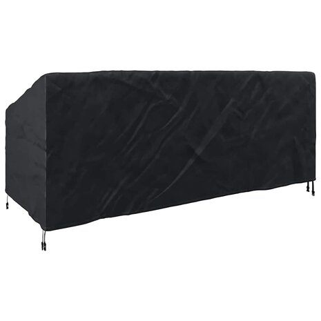 Tuinbankhoes Zwart 200 x 100 x 89 cm 420D oxford stof 7