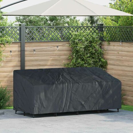 Tuinbankhoes Zwart 220 x 100 x 89 cm 210D oxford stof 1