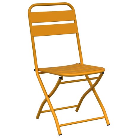 Bistroset 3 pcs Mosterdgeel Staal 5