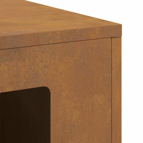 Vuurkorf Bruin 60 x 40 x 96 cm Cortenstaal 9