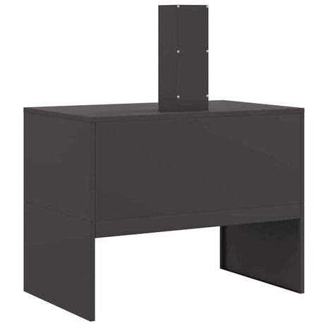 Vuurkorf Zwart 80 x 50 x 96 cm Koudgewalst staal 5