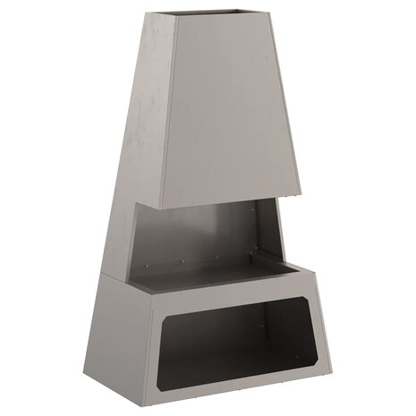 Vuurkorf Bruin 60 x 35 x 100 cm Cortenstaal 5