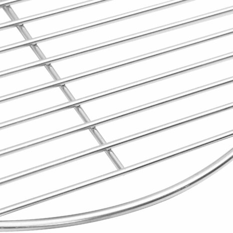 Barbecuerooster Zilver 43 x 43 cm Roestvrij staal 4