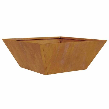 Tuin Kom Plantenbak Roestig 40 x 40 x 15 cm Cortenstaal 5