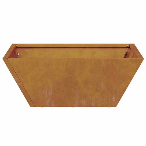 Tuin Kom Plantenbak Roestig 40 x 40 x 15 cm Cortenstaal 6