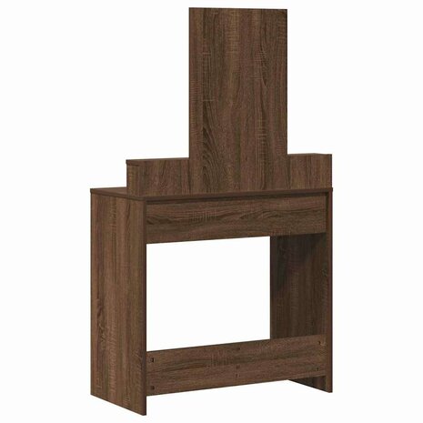 Kaptafel met lade Bruin Eiken 79 x 41 x 140 cm Bewerkt hout 8