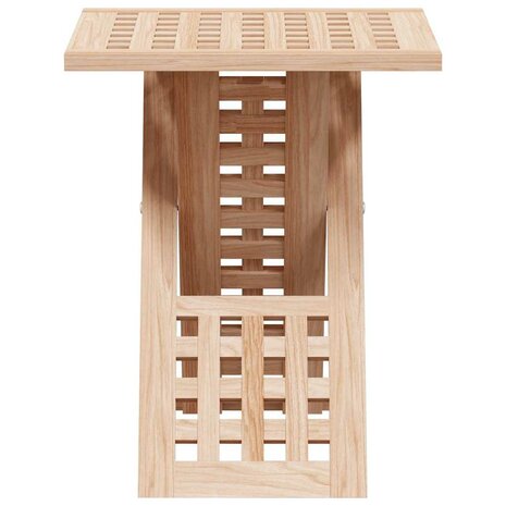 Salontafel Bruin 33 x 33 x 40.5 cm Massief walnotenhout 6
