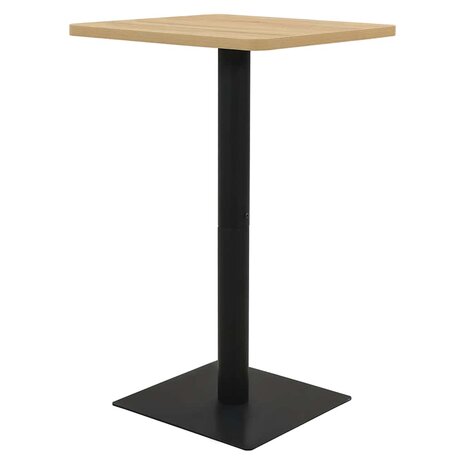 Bistrotafel 78,5x78,5x107 cm eikenkleurig 1