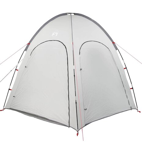 Zwembad Tent met dak Grijs 366 x 305 x 231 cm Polyester 2