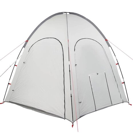 Zwembad Tent met dak Grijs 366 x 305 x 231 cm Polyester 5