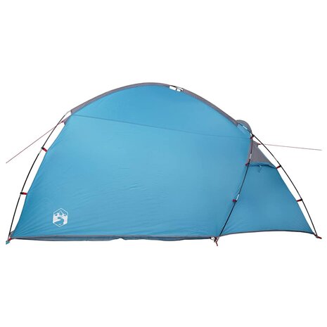 Tent met dak Blauw 370 x 230 x 185 cm Polyester en glasvezel 6