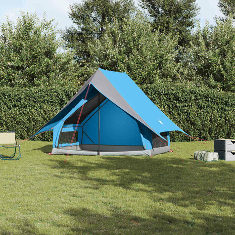 Tenten met dak Blauw 220 x 233 x 184 cm Polyester 1