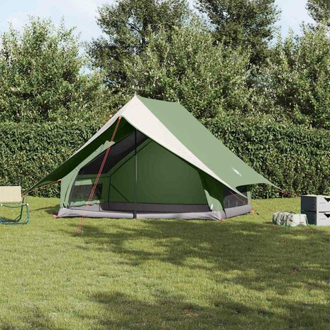 Tenten met dak Groen 256 x 266 x 185 cm Polyester 1