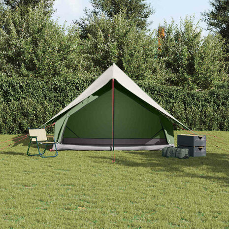 Tenten met dak Groen 256 x 266 x 185 cm Polyester 4