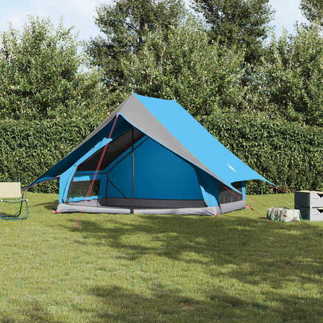 Tenten met dak Blauw 256 x 266 x 185 cm Polyester 1