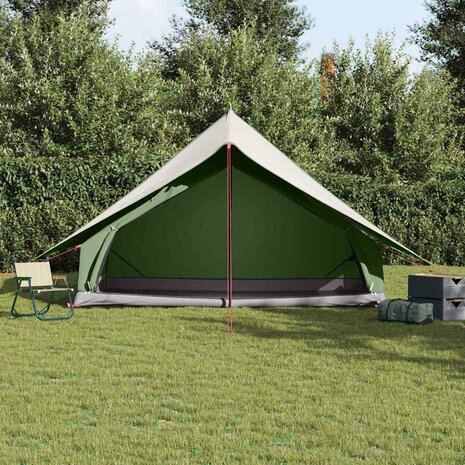 Tenten met dak Groen 315 x 330 x 200 cm Polyester 4
