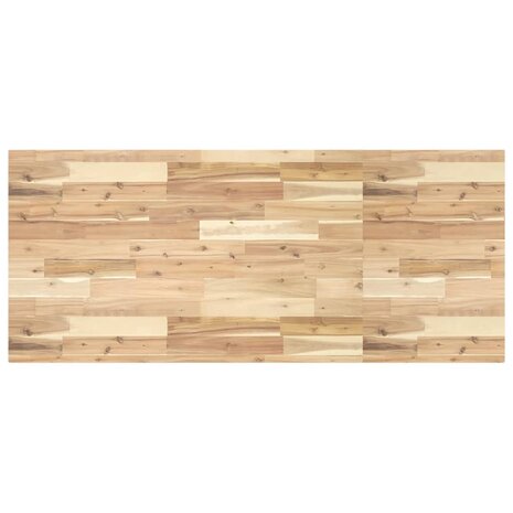 Werkbank rechthoekig 140x60x83 cm massief acaciahout 8