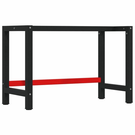 Werkbank rechthoekig 140x60x83 cm massief acaciahout 5