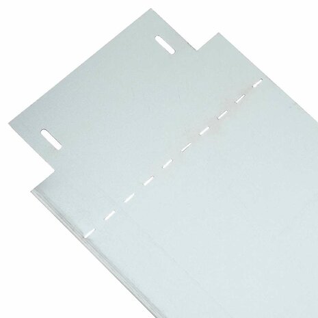 Gazonranden 5 pcs Zilver 100 x 25 x 0.07 cm 6