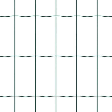Euro Hek Groen 0.6 x 10 m PVC-gecoat ijzer 7